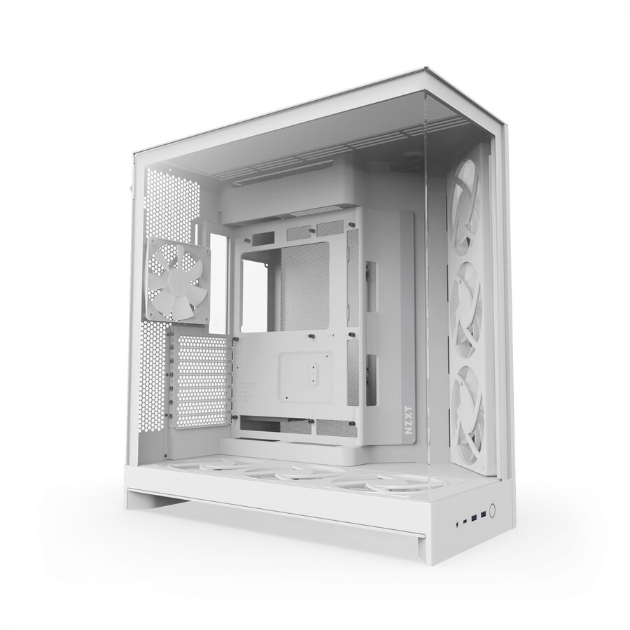 Carcasa H9 Flow RGB+ 2025 Alb