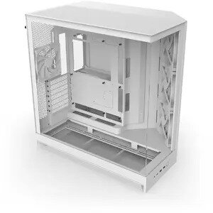 Carcasa H9 Flow 2025 Dual-Chamber Mid-Tower Alb