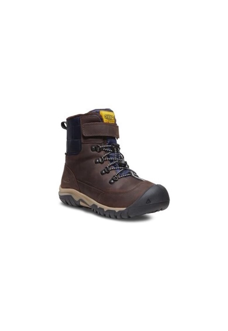 Bocanci trekking barbati  303193959 - Sintetic - Maro - Maro