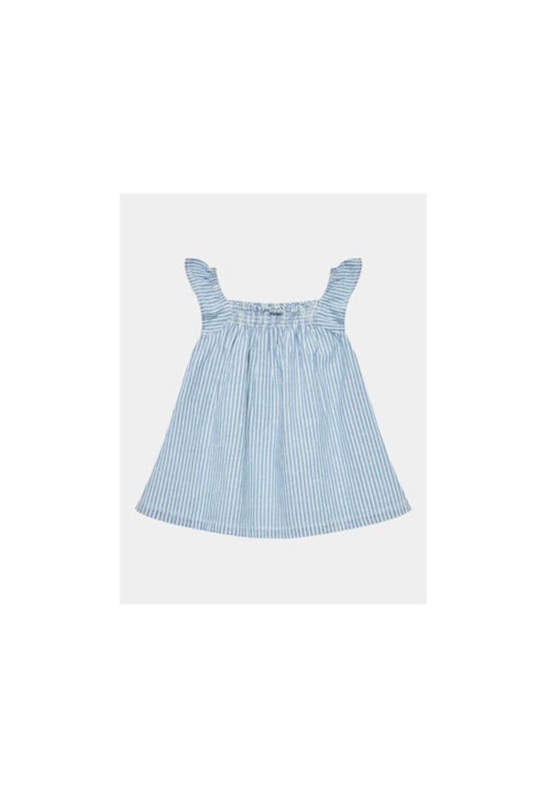 Rochie fete -  302102631 - Bumbac - Albastru - Albastru
