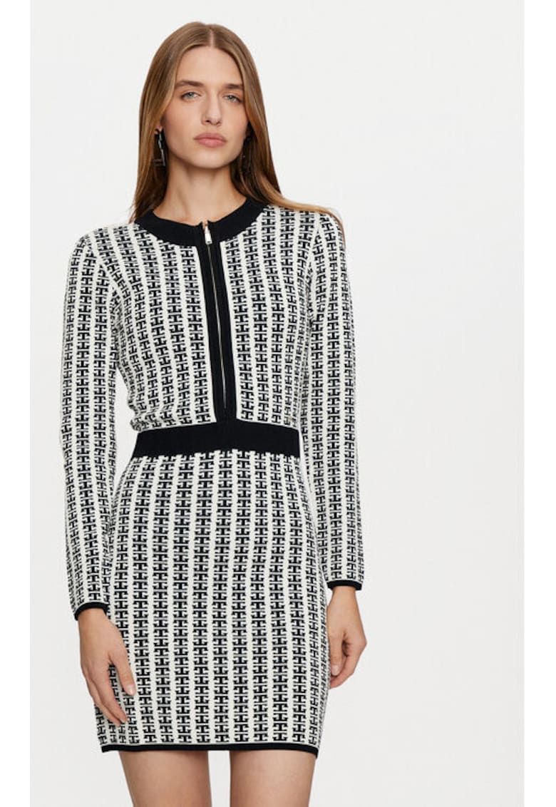 Rochie dama -  304202087 - Viscoza/Poliamida - Negru - Negru