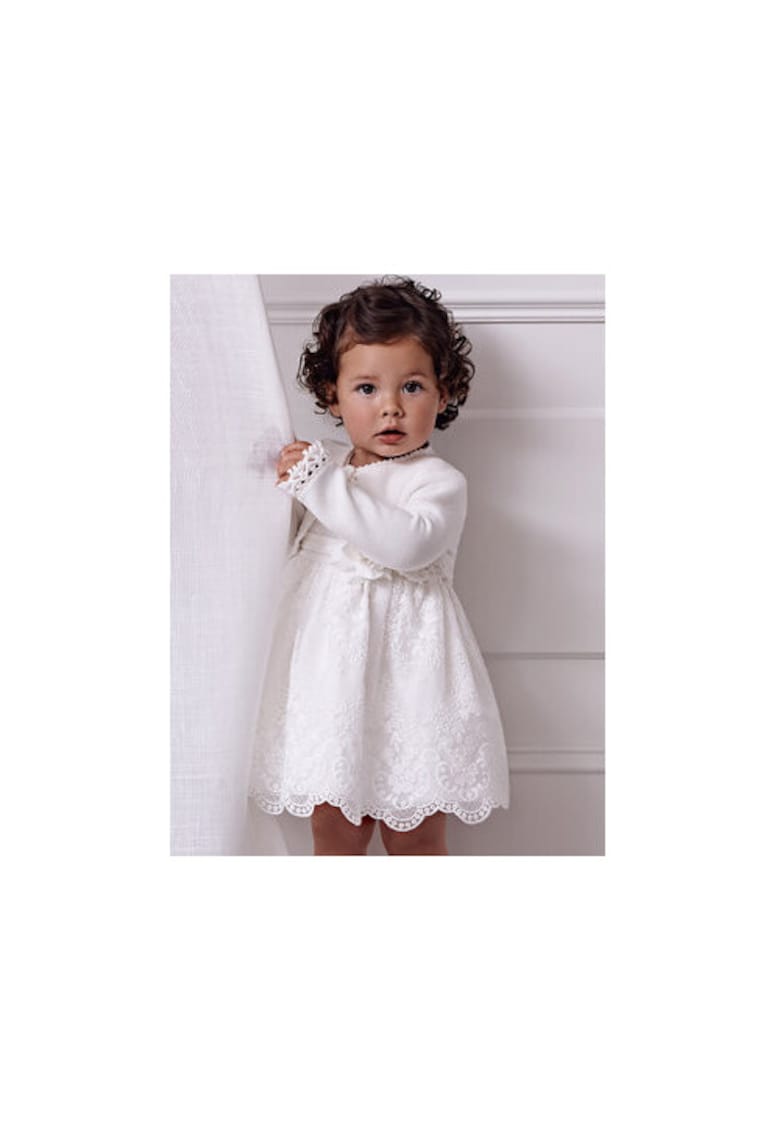 Pulover copii -  35104 - Bumbac - Alb
