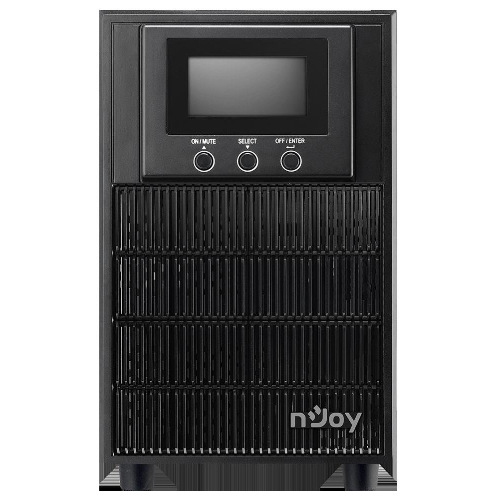 UPS nJoy Aten PRO 2000, 2000VA/ 1800W, On-line, LCD Display, 3 Prize Schuko cu Protectie, Management, Tower, Dubla conversie, PWUP-OL200AP-AZ01B