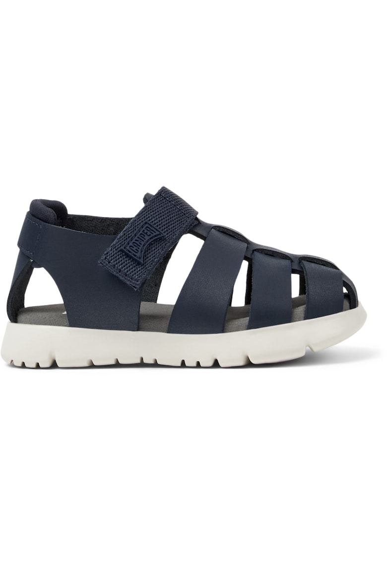 Sandale fisherman de piele Oruga 737 - Bleumarin