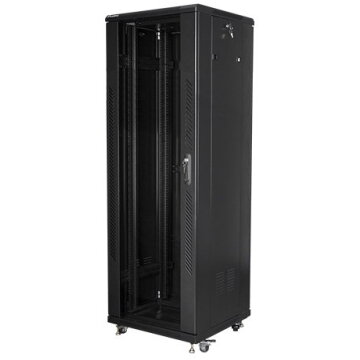 Rack Lanberg FF01-6637-12B, 19inch, 37U, 600x600mm, Negru
