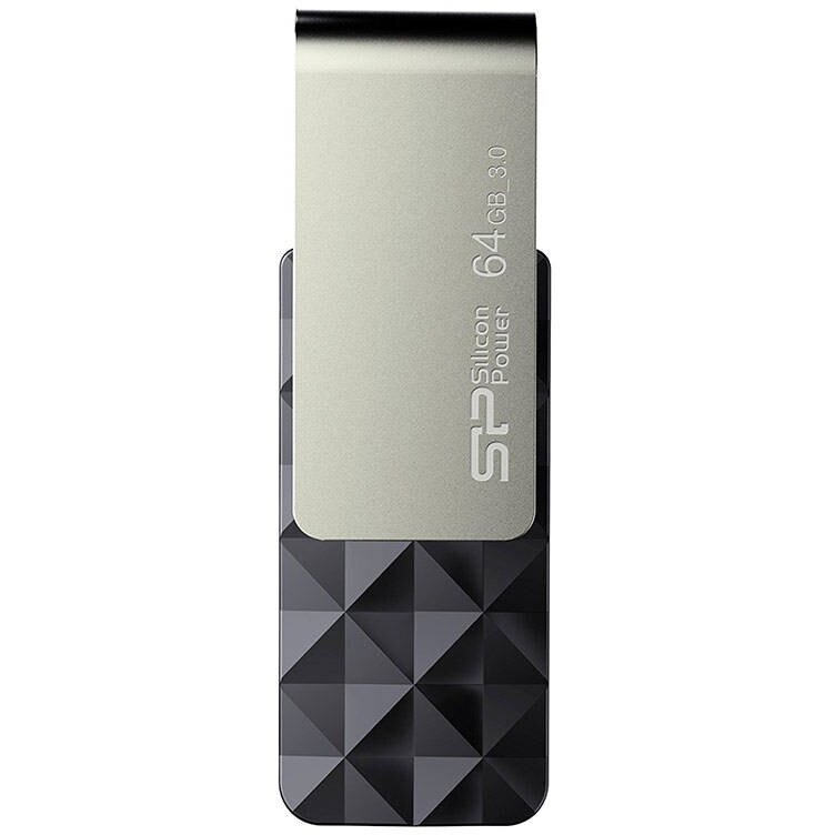 Memorie USB Silicon Power Blaze B30 64GB USB 3.0 Black