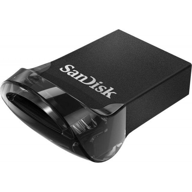 Memorie USB SanDisk Ultra Fit 16  GB, USB 3.1, Negru