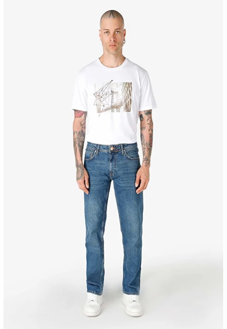 Pantaloni De Barbati Denim Regular Fit 045 David Cl1062413