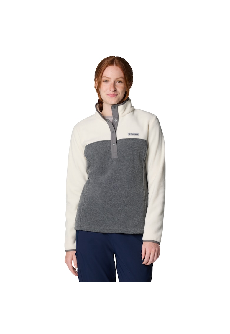 Bluza sport din fleece -  Benton Springs 1/2 Snap Pull Over II 2085651 - Gri
