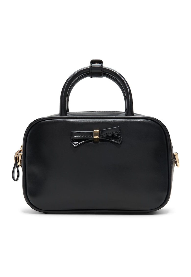 Geanta crossbody de piele ecologica Haliey - Negru