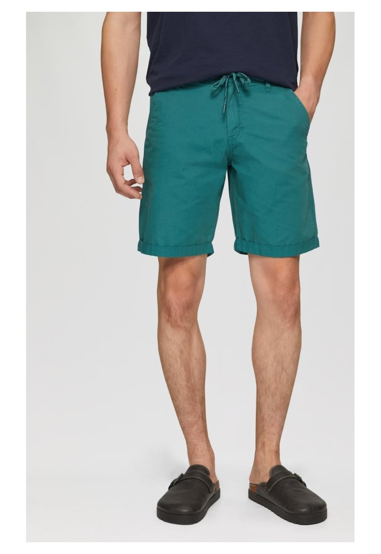 Q/S by s.Oliver Pantaloni scurti barbati chino - Jhon cu croiala Regular fit si talie medie