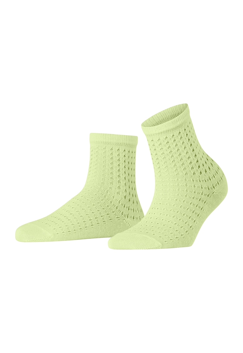 Sosete scurte din amestec de in Beach Drop - Verde pal