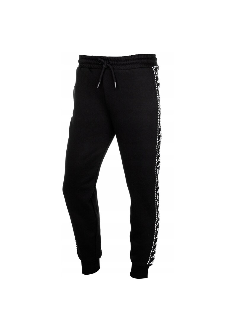 Pantaloni sport dama  bumbac/poliester - negru -
