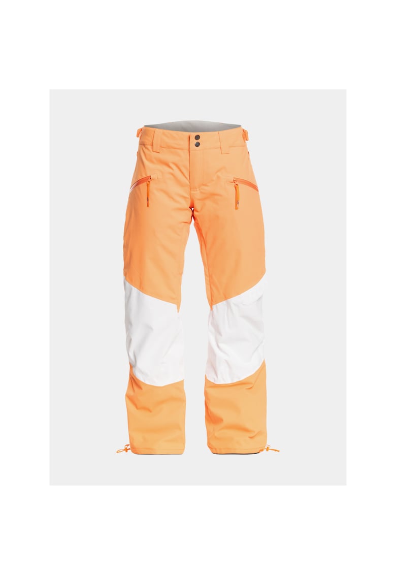 Pantaloni pentru ski dama -  303005672 - Poliester - Portocaliu