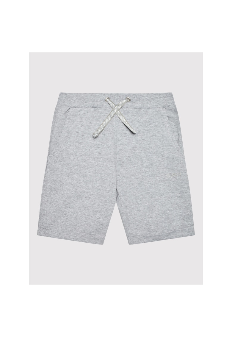 Pantaloni scurti sport Fete -  300455517 - Bumbac - Gri