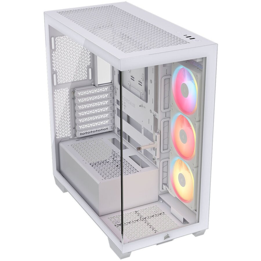 Carcasa 3500X LX-R  Midi-Tower E-ATX RGB Tempered Glass Alb