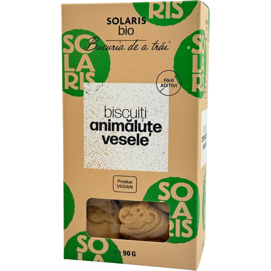 Biscuiti Animalute Vesele Ecologici/Bio 90g