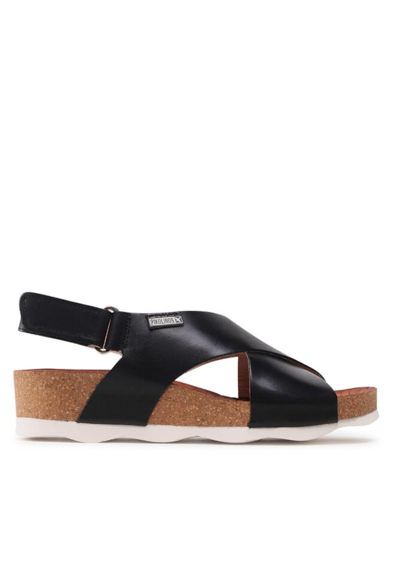 Sandale dama -  Piele naturala - Negru - Negru