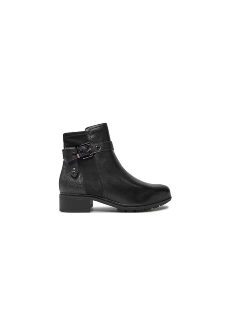 Ghete dama  305191540 - Piele naturala - Negru - Negru