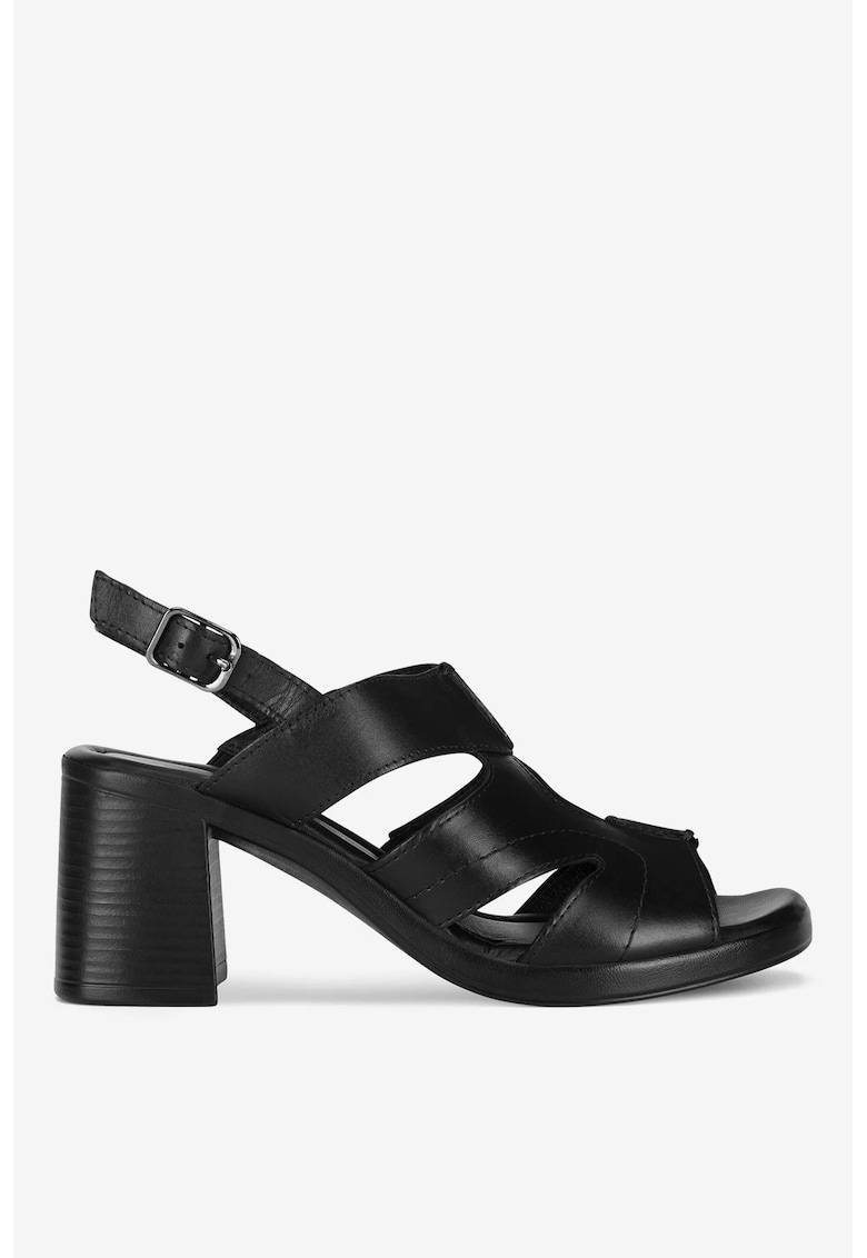 Sandale dama  5905588689669 - Piele naturala - Negru - Negru