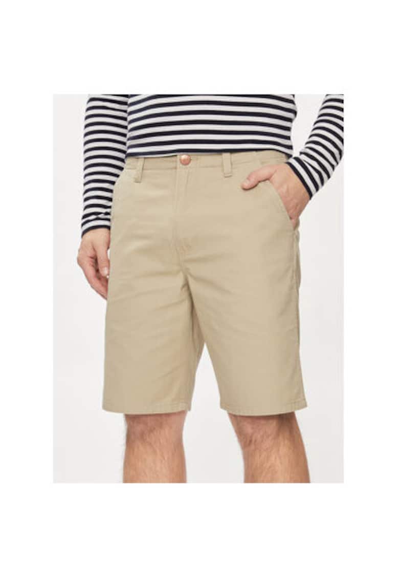 Pantaloni scurti barbati -  303594787 - Bumbac - Bej - Bej