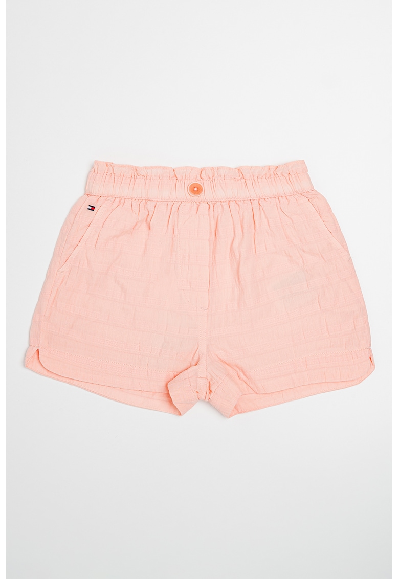 Pantaloni scurti din amestec de bumbac - Roz deschis