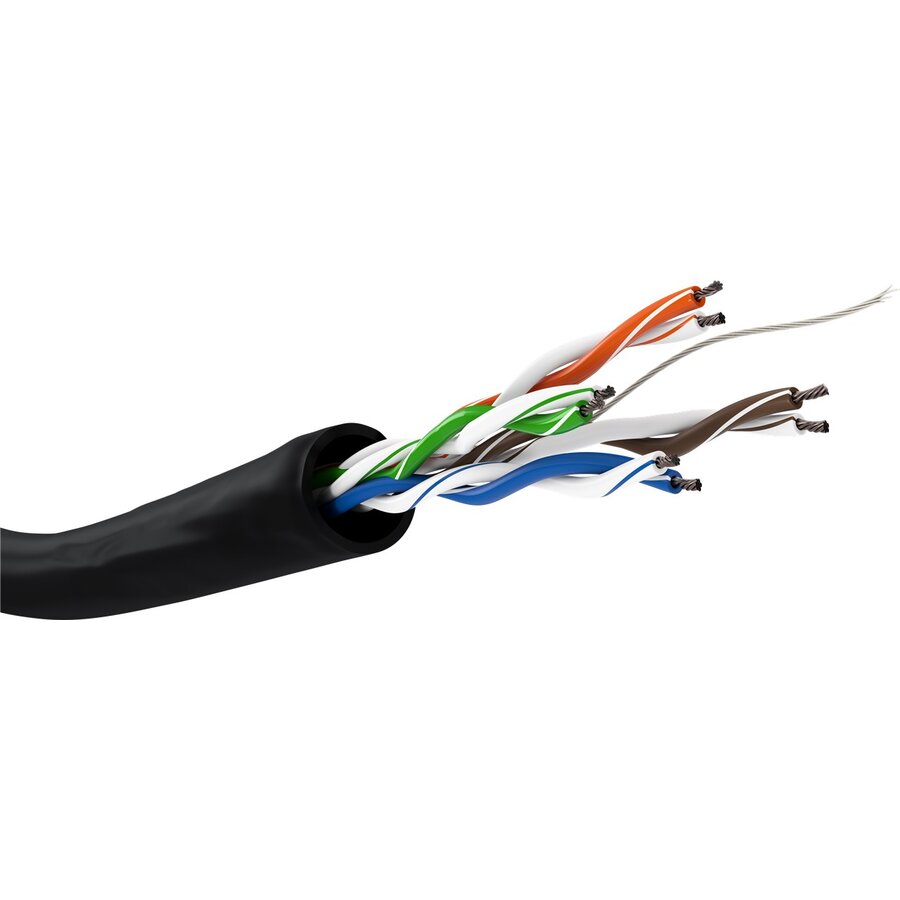 Patchcord U/UTP Cat 5E 100m Grey