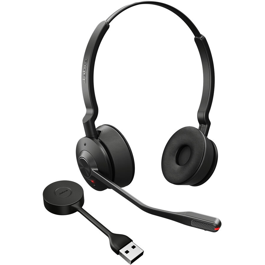 Casti Engage 55 SE UC Stereo Link400 A Negru