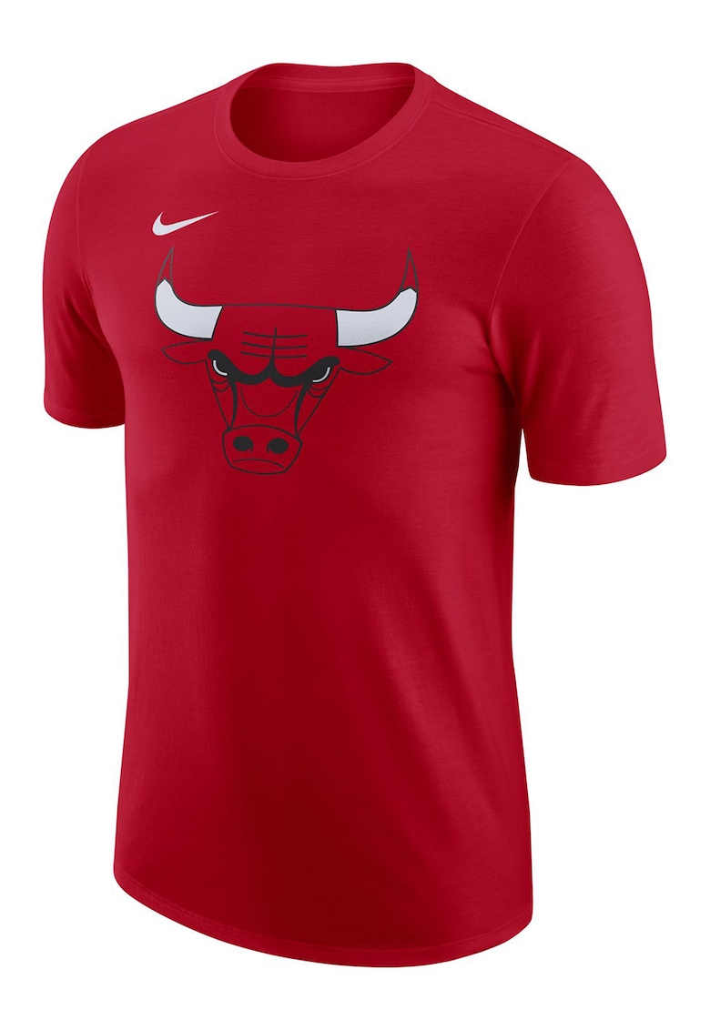 Tricou Chicago Bulls Essentials pentru baschet - Rosu inchis