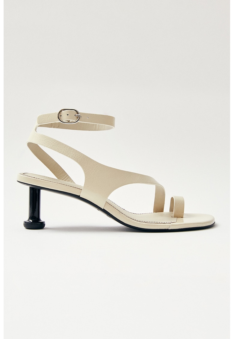 Sandale de piele Miquela - Crem