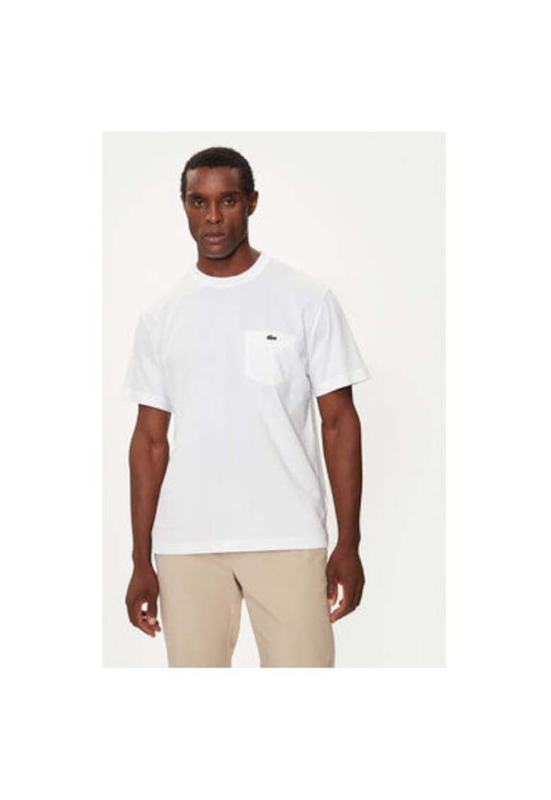Tricou barbati -  304585920 - Bumbac - Alb - Alb