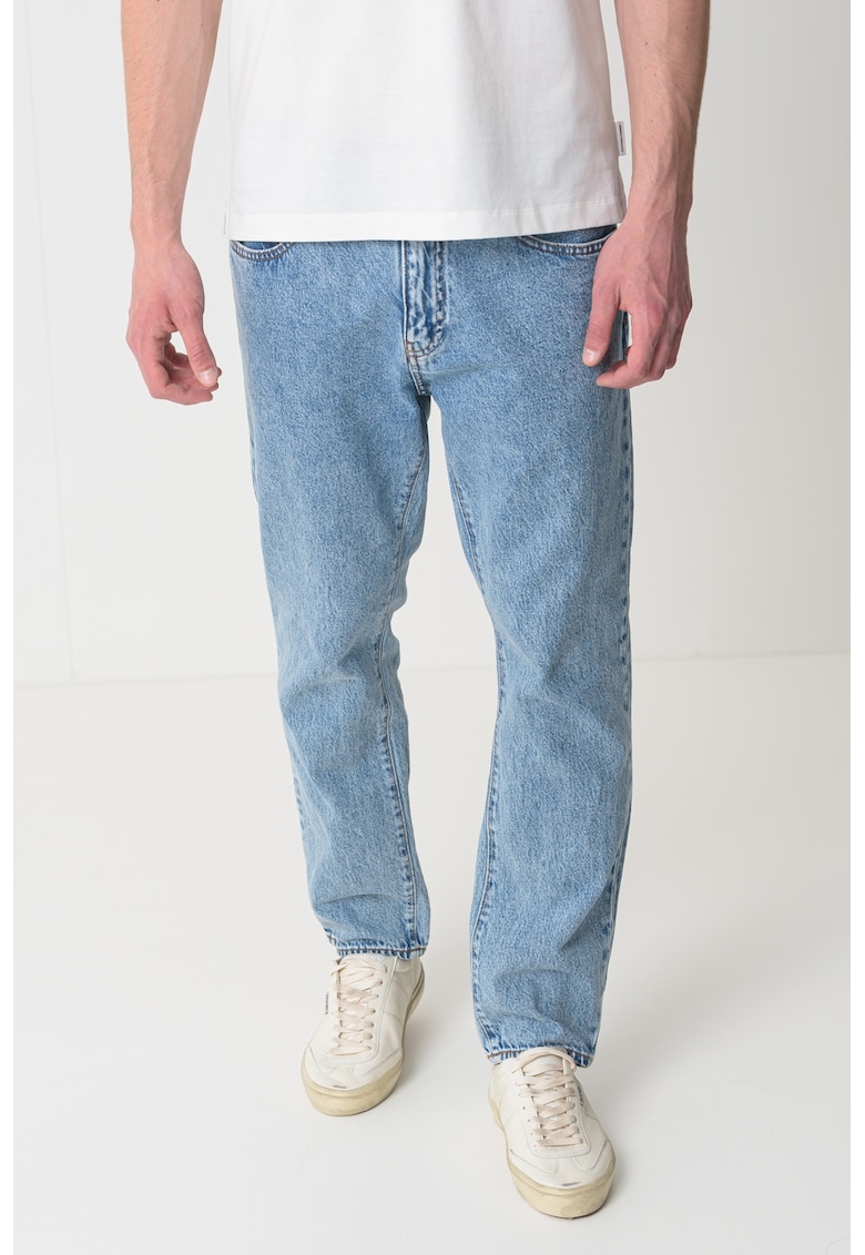 Blugi slim-fit - Albastru deschis melange