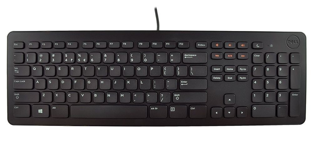 Tastatura DELL; model: KB 213P; layout: FRA; NEGRU; USB; "FMRKN"