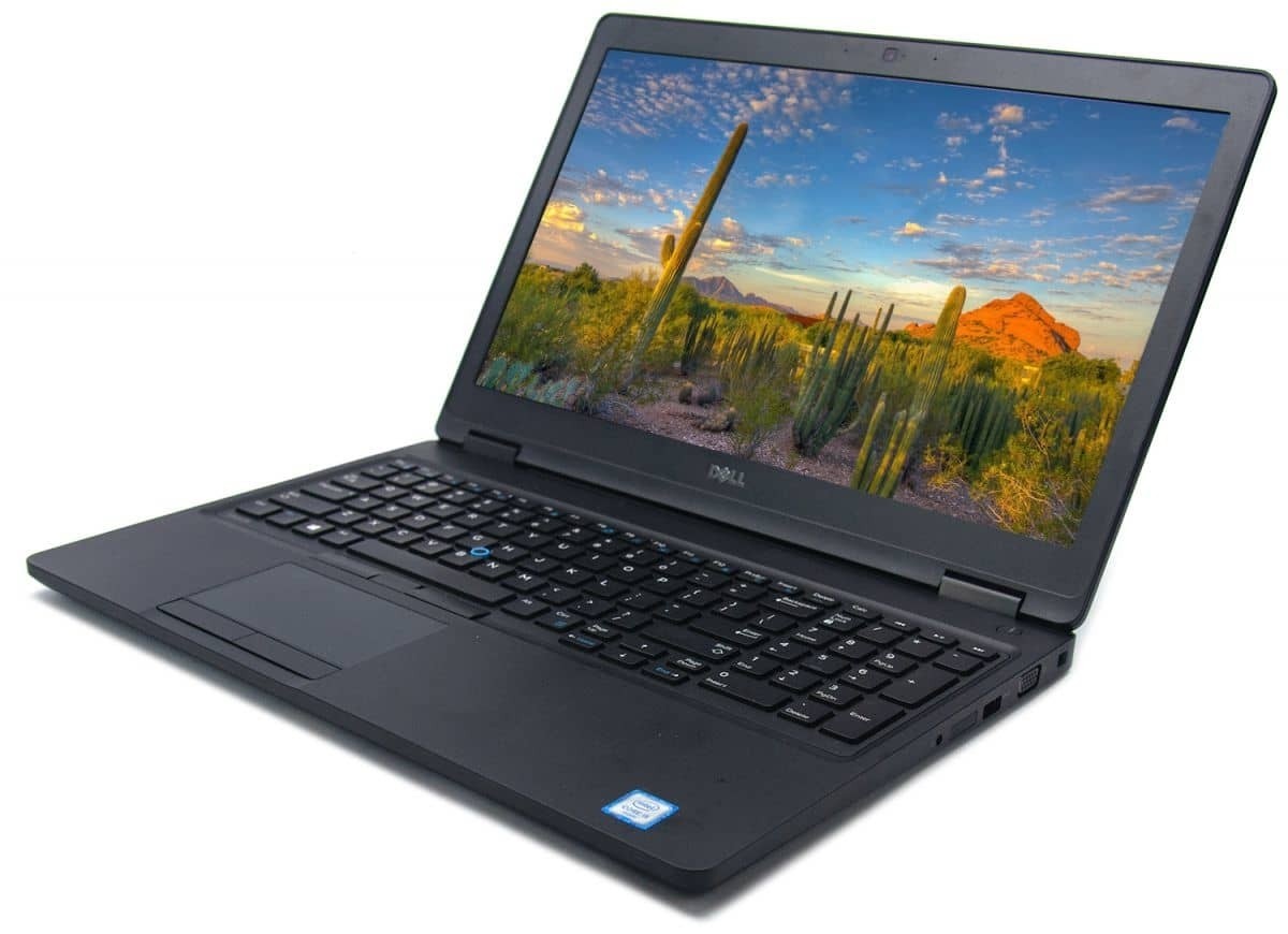 Laptop DELL, LATITUDE 5590,  Intel Core i5-7300U, 2.60 GHz, HDD: 128 GB SSD, RAM: 8 GB, video: Intel HD Graphics 620, webcam, 15.6" LCD (FHD), 1920 x 1080