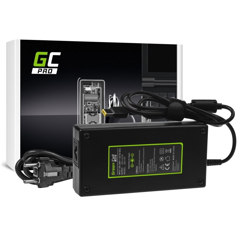 Incarcator Laptop AD117P 20V 8.5A 170W pentru Lenovo Legion 5-15 15ARH05 15IMH05 17IMH05 Y530-15 Y540-15IRH Y540-17 Y720 Negru