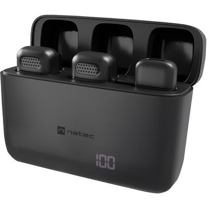 Microfon Hopper Wireless Lightning Tie x2 buc.  -38dB   20-20000Hz Negru