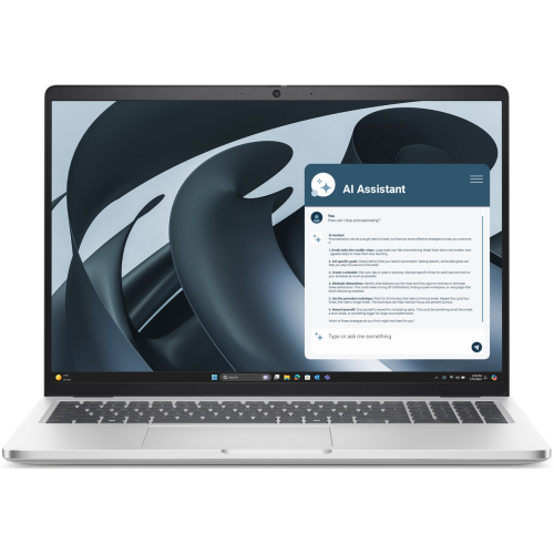 Laptop Pro 16 Plus FHD+ 16 inch AMD Ryzen AI 5 Pro 230 32GB 1TB SSD Windows 11 Pro Silver