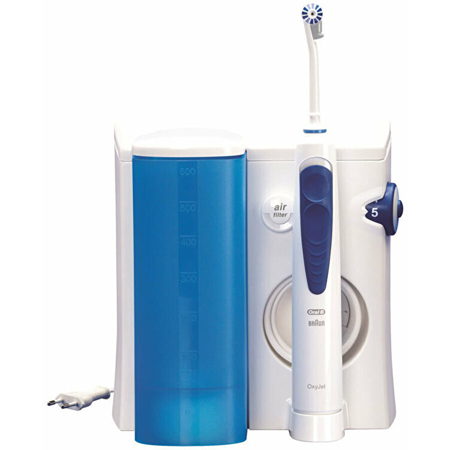 Irigator bucal Oral-B MD20, 5 trepte de intensitate, 4 capete intradentare, 600 ml, alb