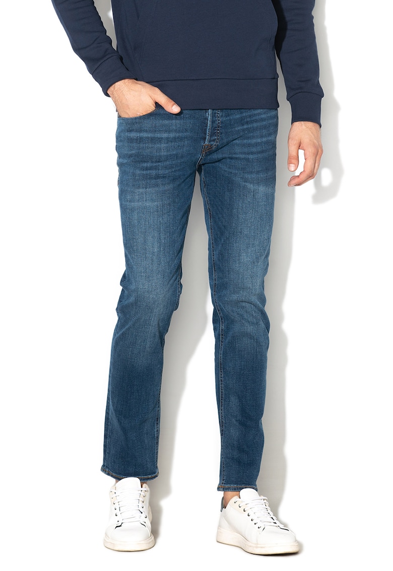 Blugi slim fit Tim - Bleumarin