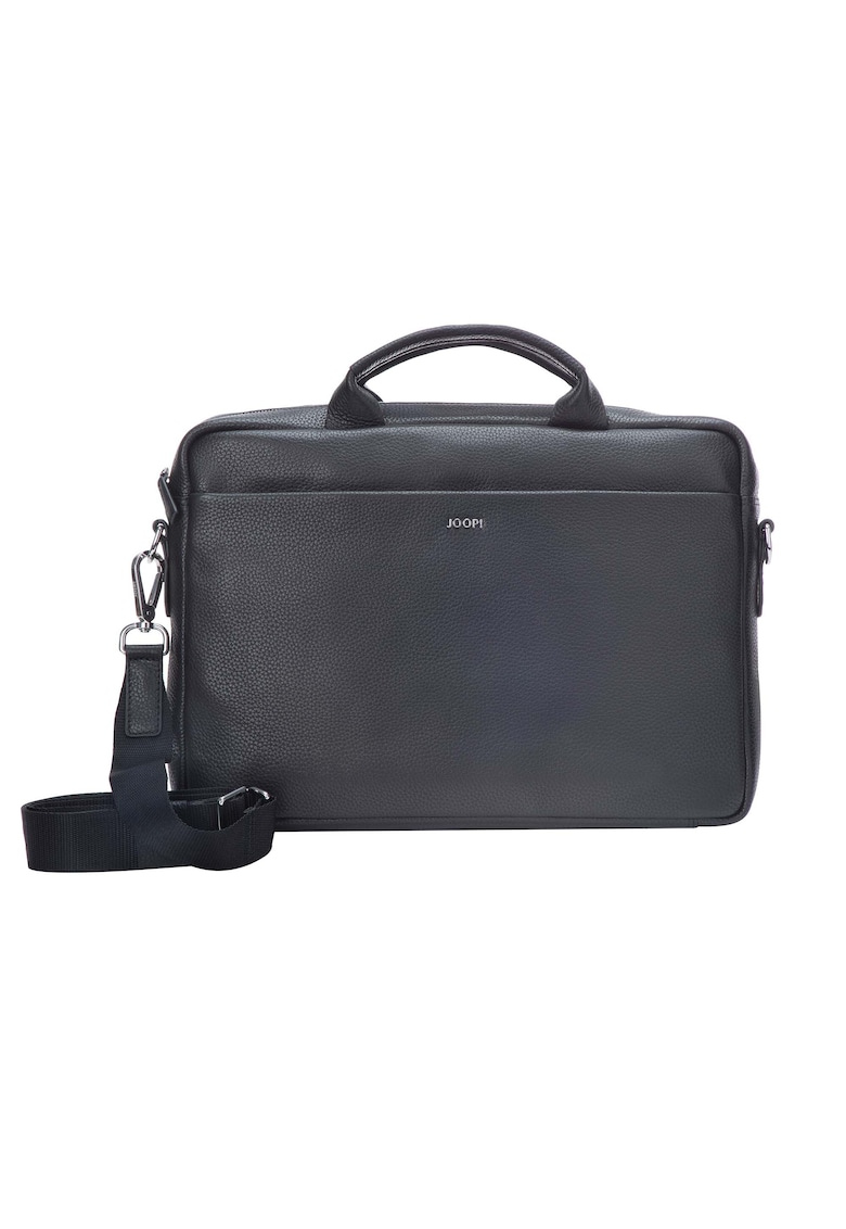 Geanta messenger din piele Cardona Pandion 20429 - Negru