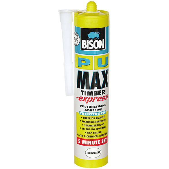 Adeziv poliuretanic PU Max Timber Express lemn 310ml