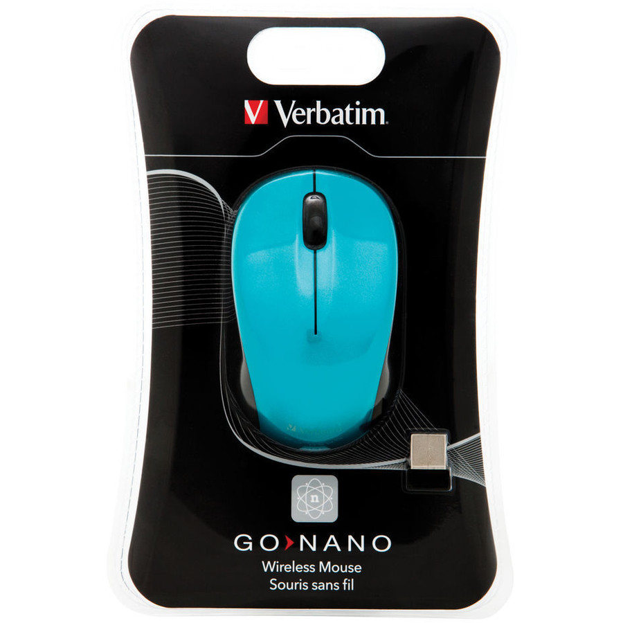 Mouse Wireless Laser GO Nano  Blue