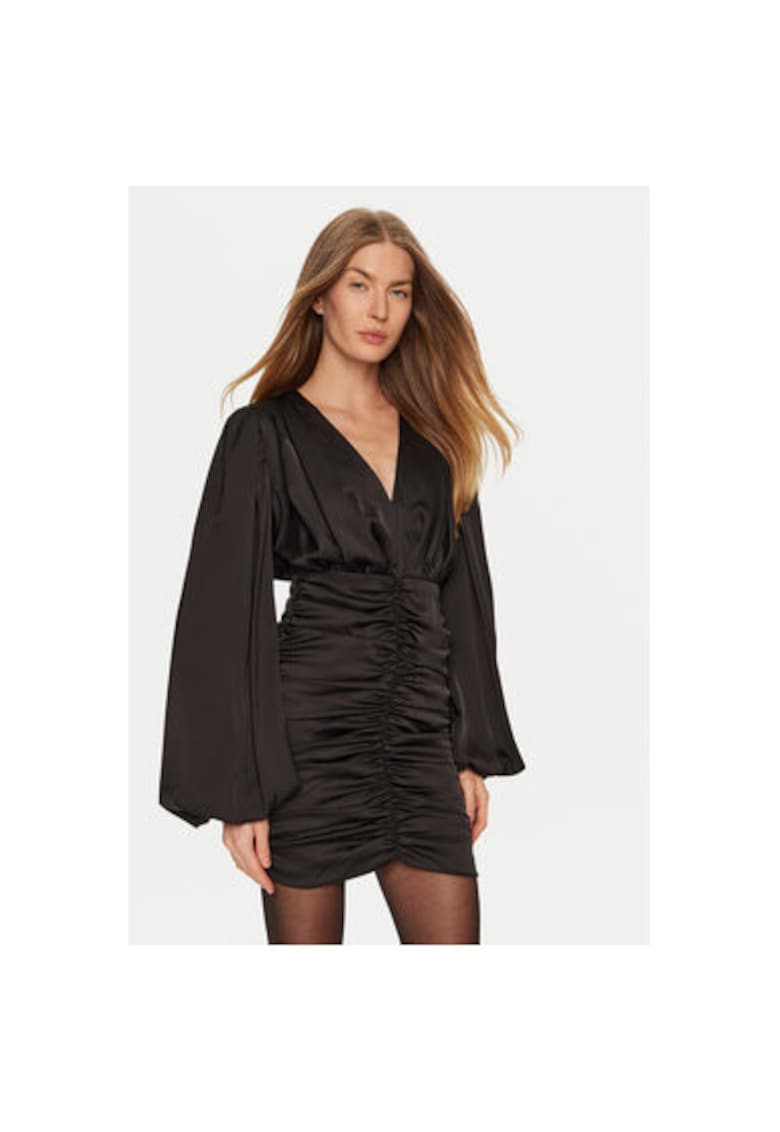 Rochie Dama -  304886737 - Poliester - Negru - Negru