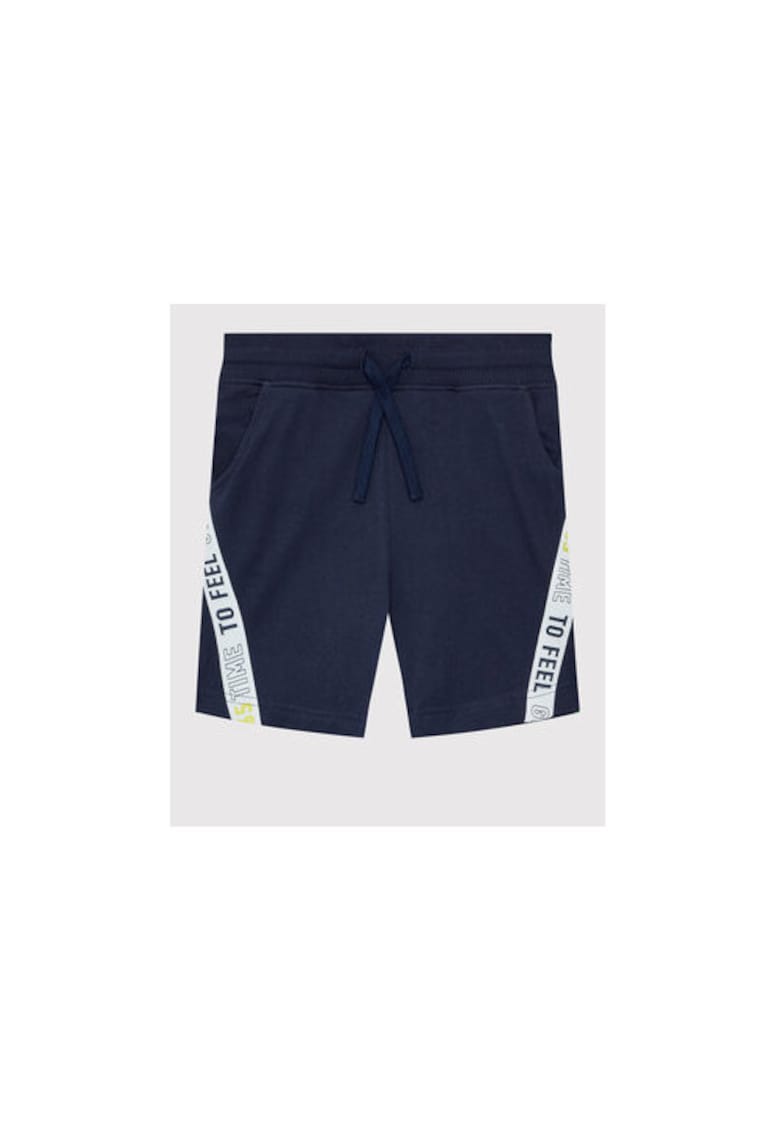 Pantaloni scurti baieti -  300143643 - Bumbac - Albastru - Albastru