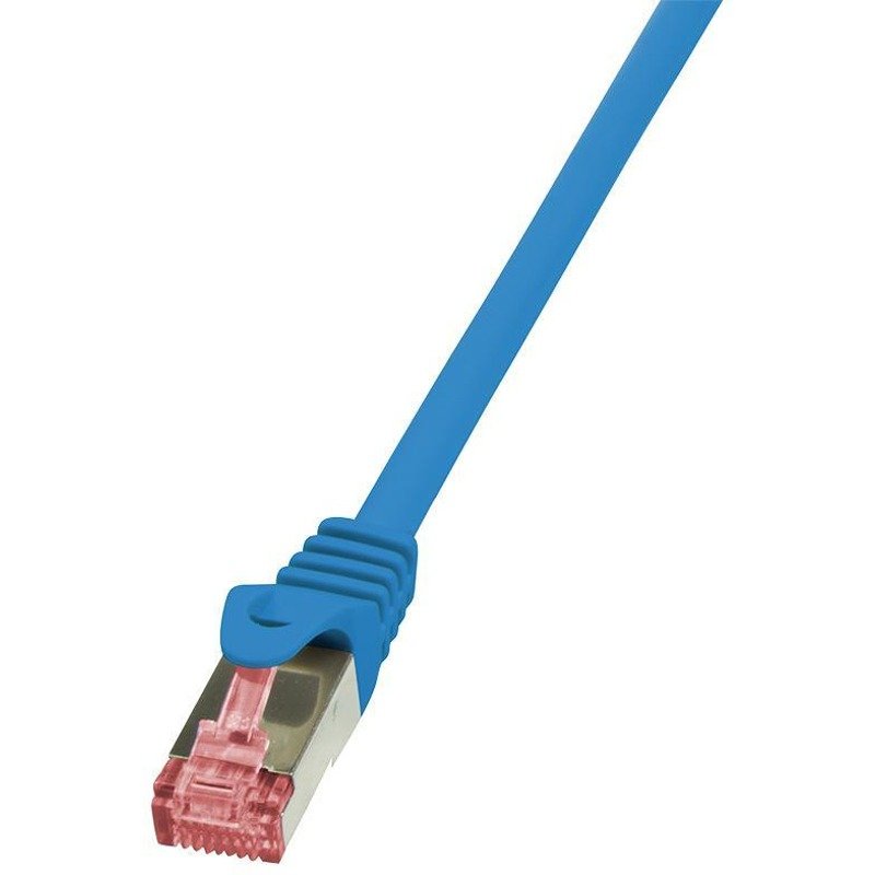 Cablu S/FTP PrimeLine Patchcord Cat 6 1m Albastru