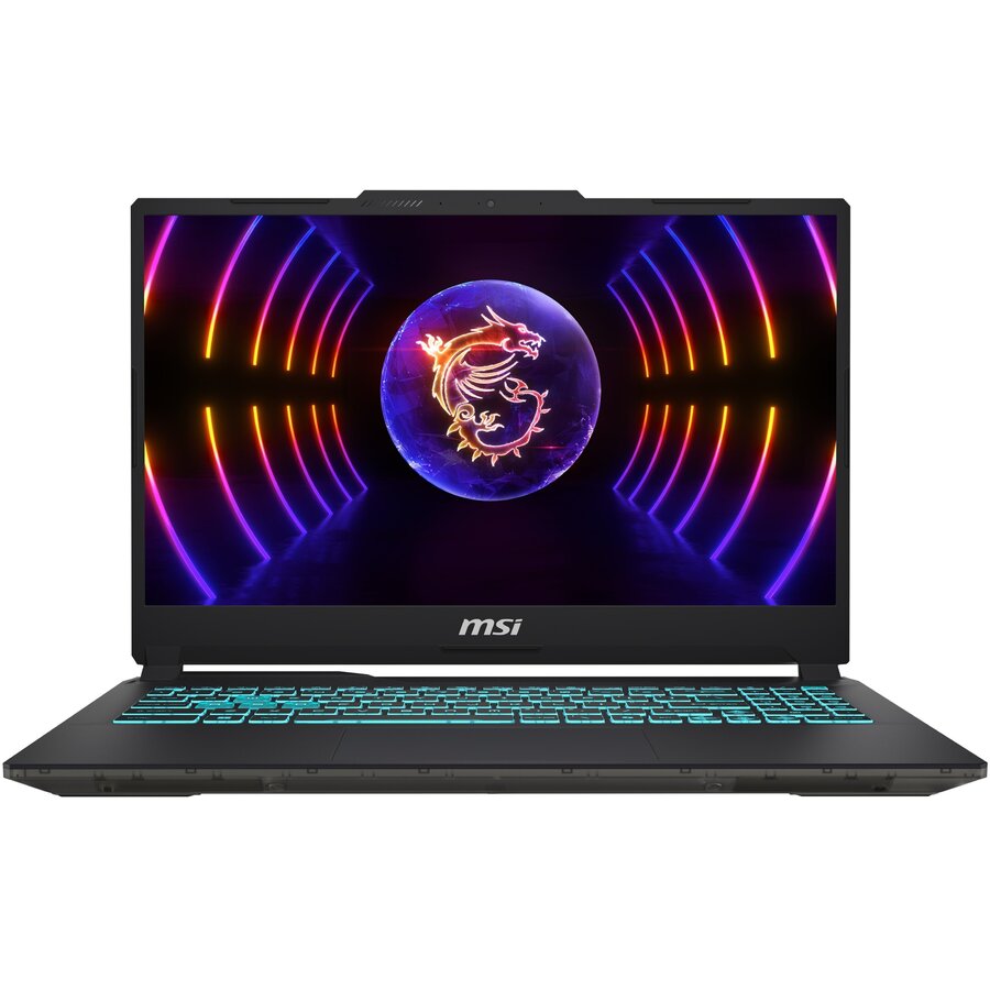 Laptop Cyborg FHD 15.6 inch Intel Core i5-13420H 16GB 512GB PCIe RTX 4050 Free Dos Black