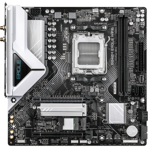 Placa de Baza B840M Eagel WiFi6 AM5 DDR5 BT mATX Negru/Alb