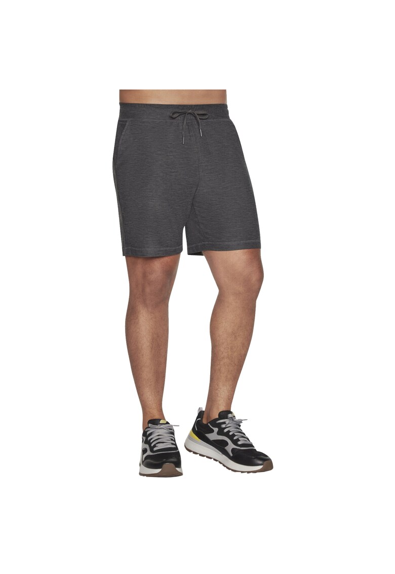 Pantaloni scurti barbati -  Skech-Knits Ultra GO Lite 7 Inch Short MSH108-BKCC - Gri - XXL