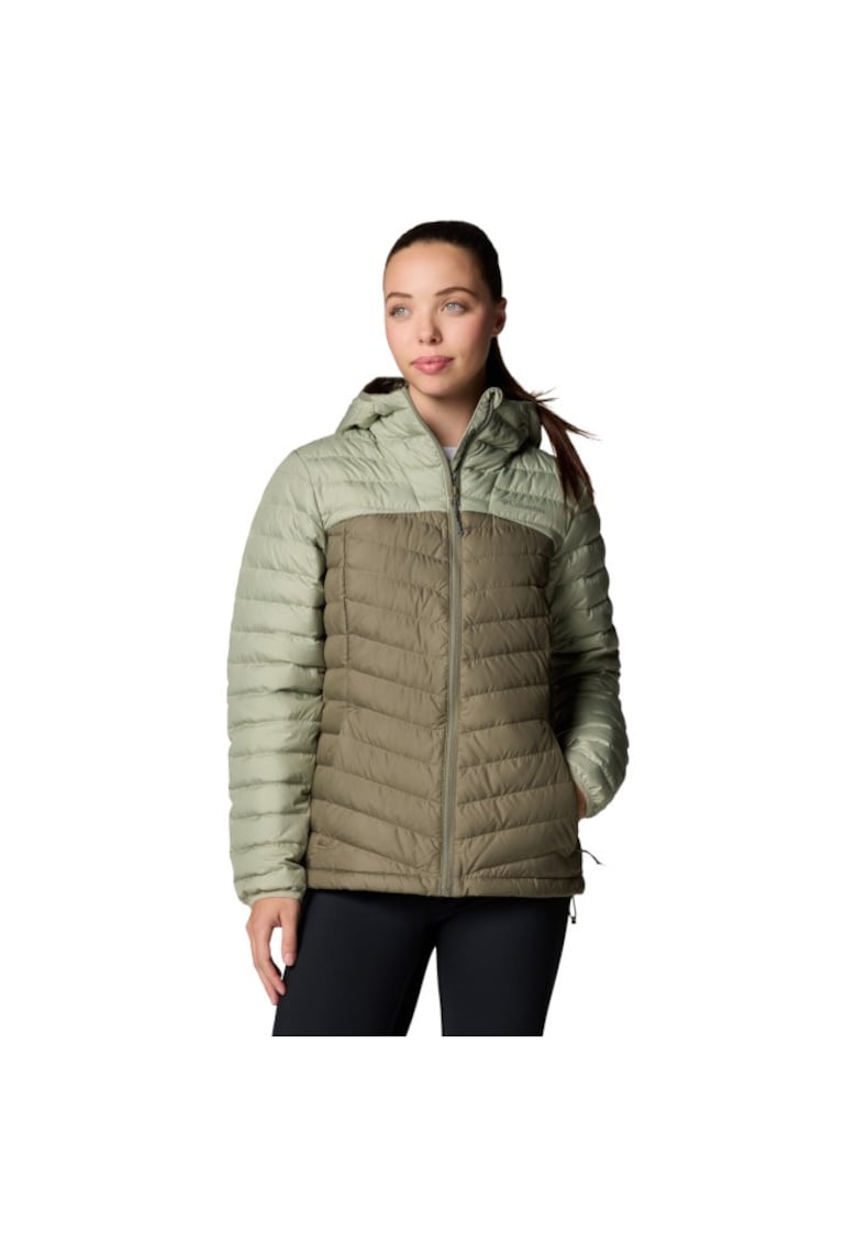 Jacheta dama -  Westridge Hooded Down Jacket 2051265 - Verde