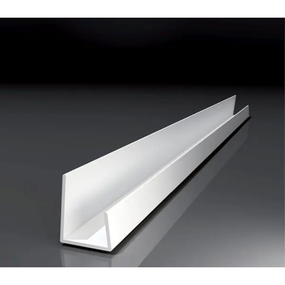 Profil PVC pentru sisteme gips-carton U 12.5 Siniat, 2.5 m